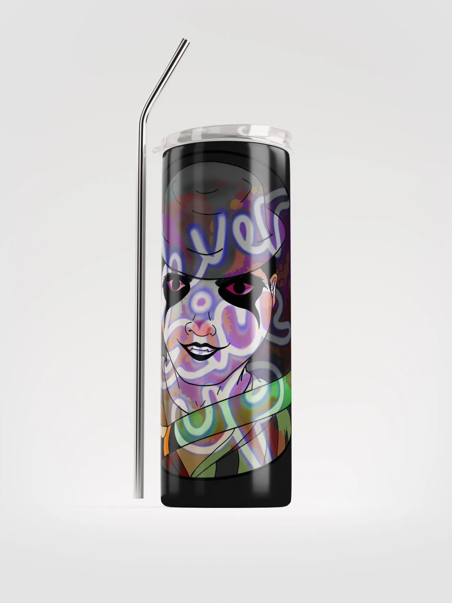 TWISTED CHAOS NEVER GIVE UP TUMBLER product image (1)