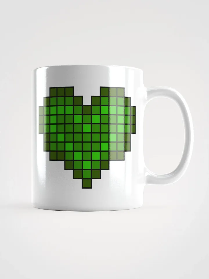 Irish Heart White Glossy Mug product image (2)