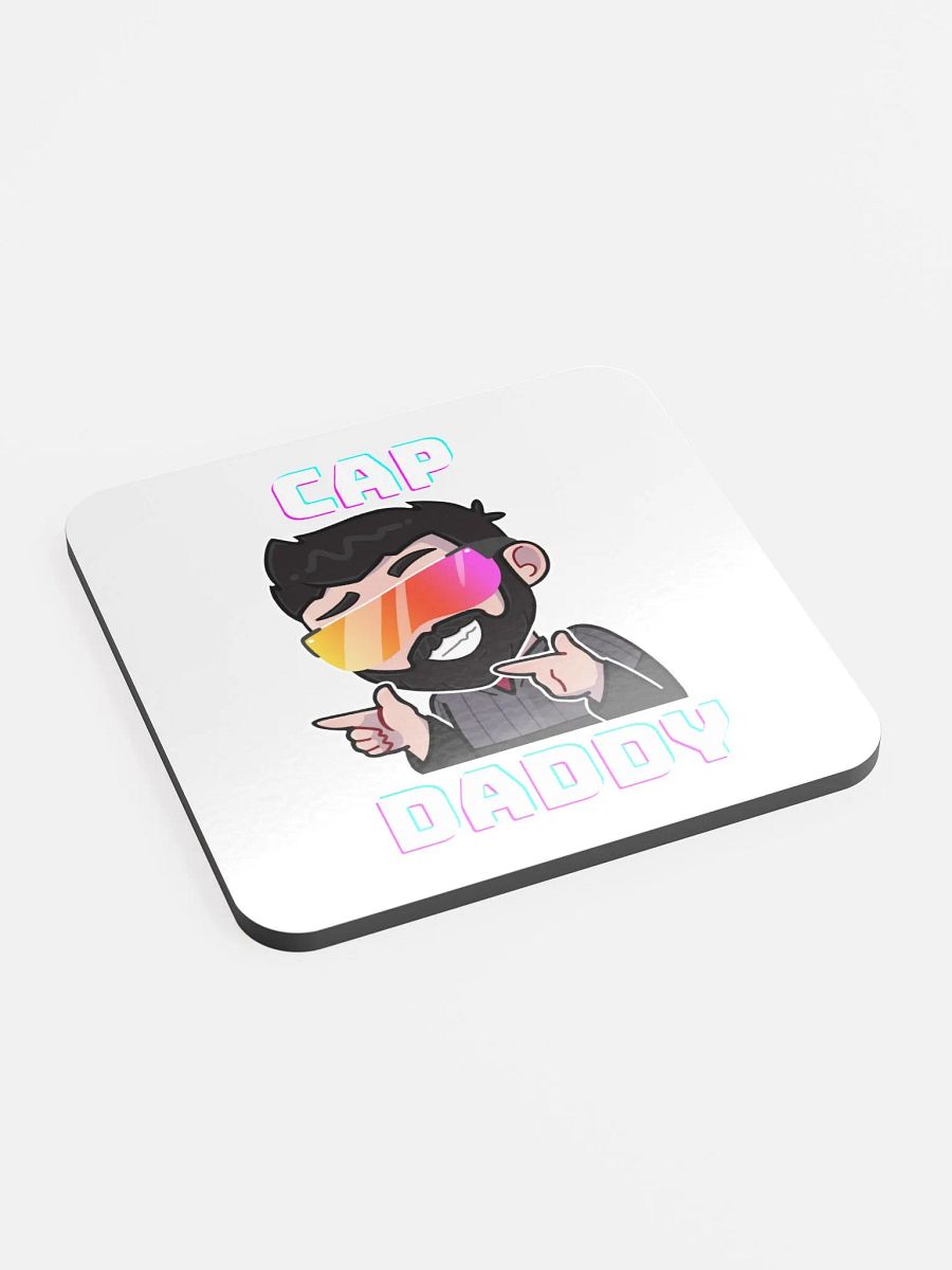 Cap Daddy Glossed Cork Coaster product image (2)