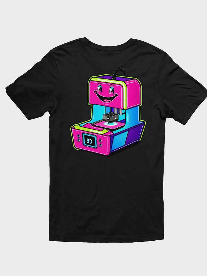 Smiling 3D Printer Cartoon T-Shirt product image (12)