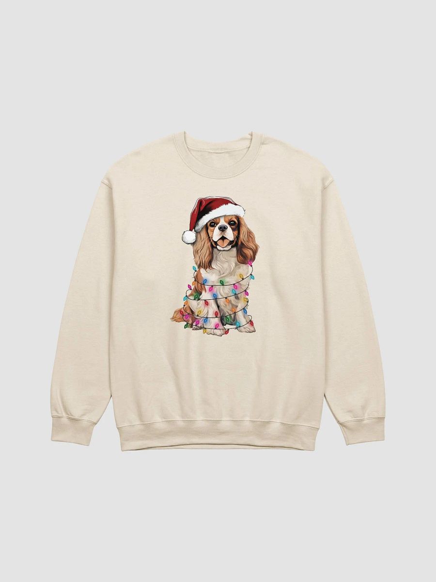 Funny Cavalier King Charles Spaniel Christmas Sweatshirt for Cavalier Spaniel Paw-rents product image (18)