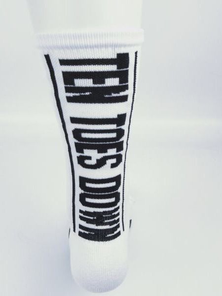 Ten Toes Down Athletic Crew Socks product image (1)