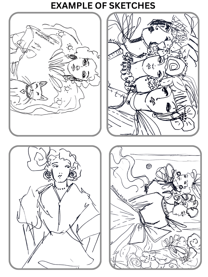 Happy Friendship Sketches - (Downloadable/Printable eBooklet) product image (2)