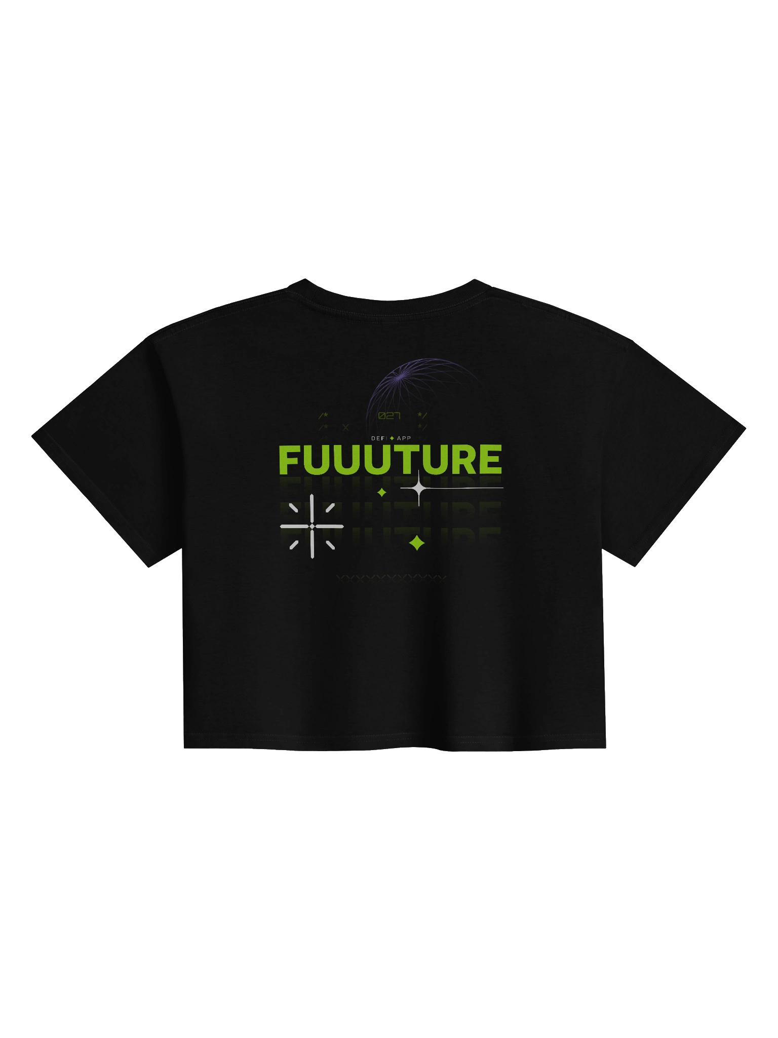 Cropped Tee - Fuuuture Glitch product image (2)