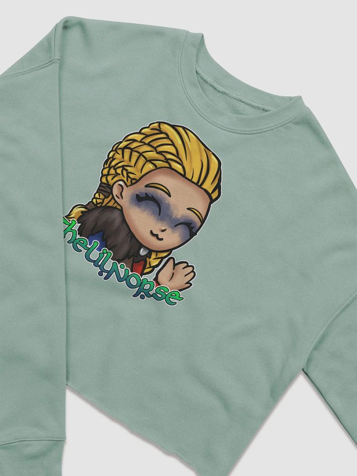 Logo Crop Sweatshirt product image (1)
