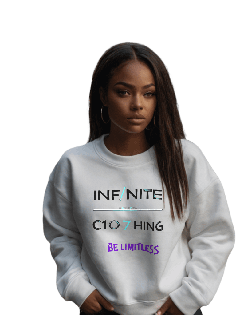 Be Limitless Purple Statement Sweatshirt product image (1)