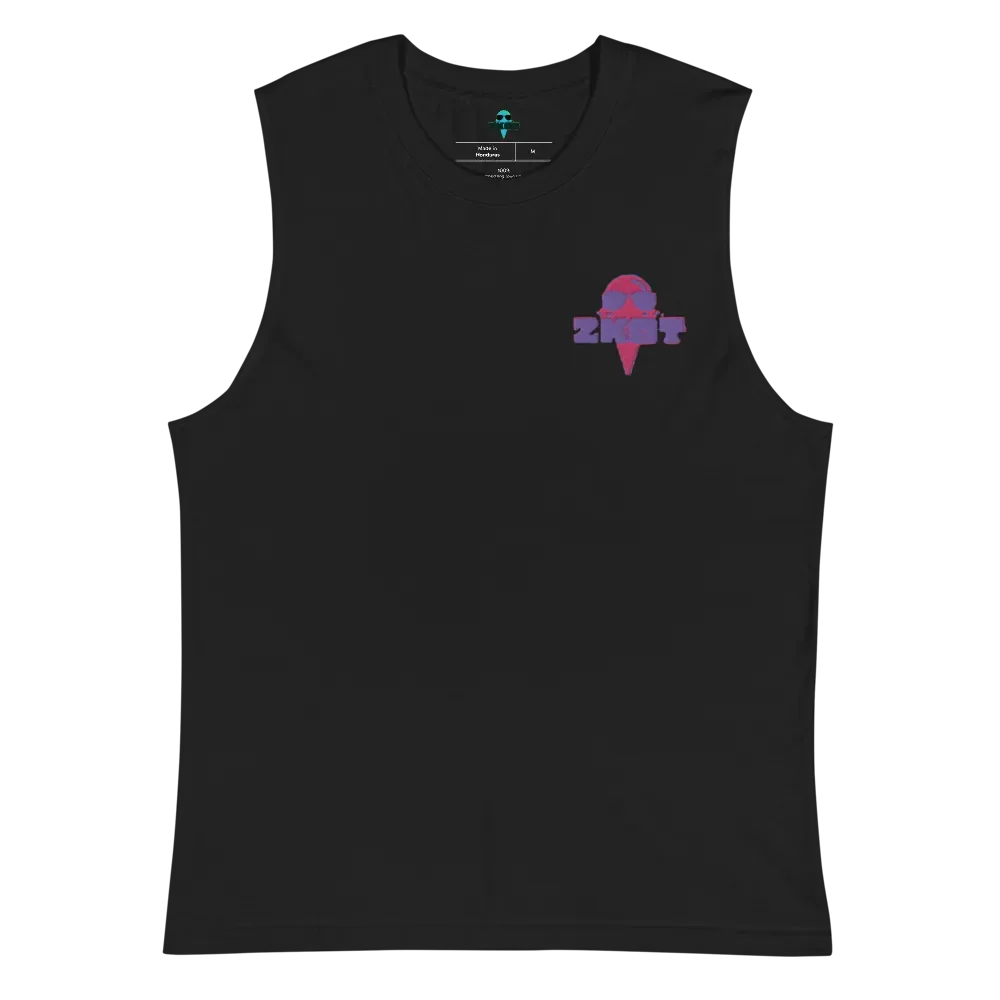 Pink Logo ZKOT Muscle Tank Top - Show your Support with Style - Menswear, Womenswear - 100% Cotton product image (3)