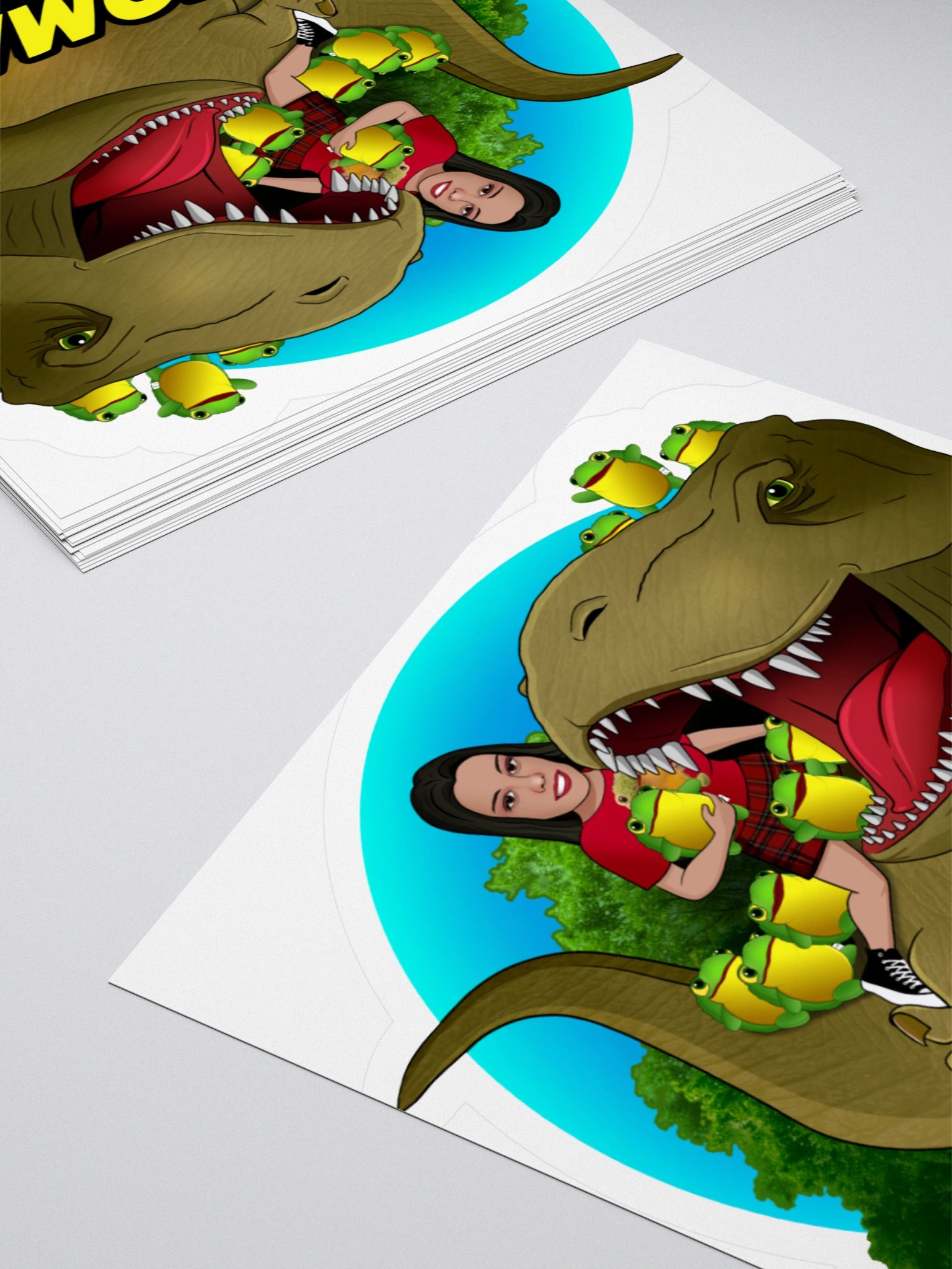 COLLECTORS SOMA T-REX STICKER product image (4)