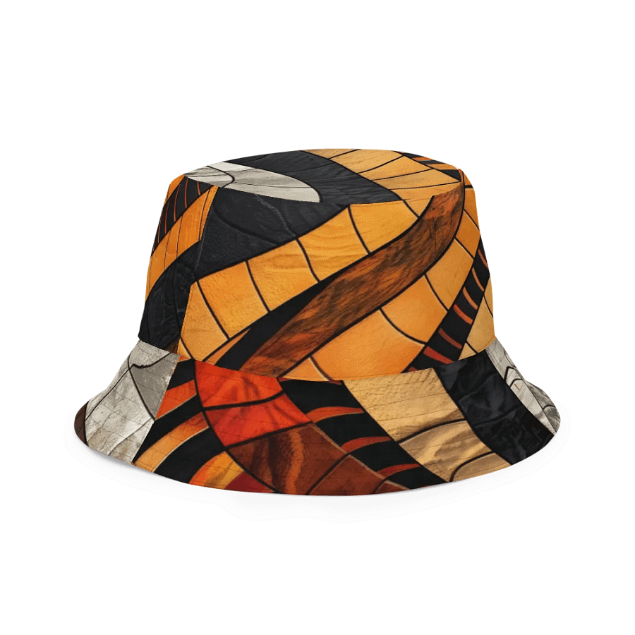 African Dynamic Waves Reversible Bucket Hat product image (10)