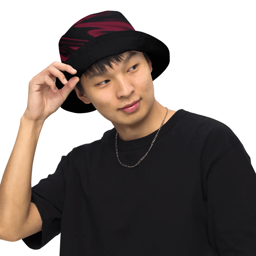 Stylish Swirl Reversible Bucket Hat product image (8)