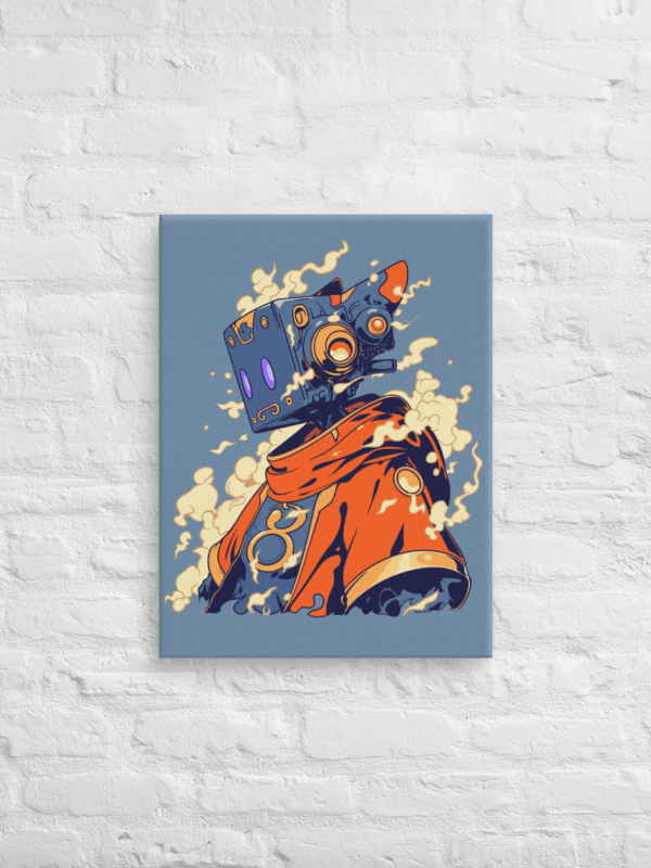 "The Blue Wizard" – 18″ x 24″ Canvas Print product image (1)