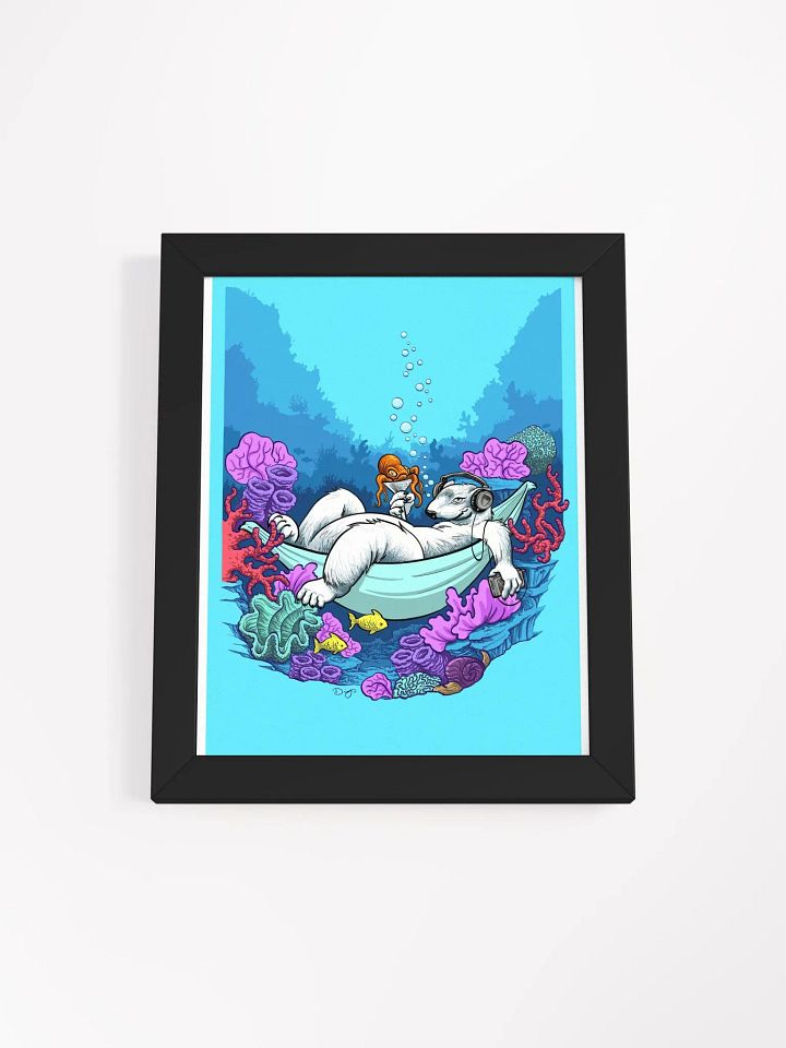 Polar Bear Reef Framed Print product image (4)