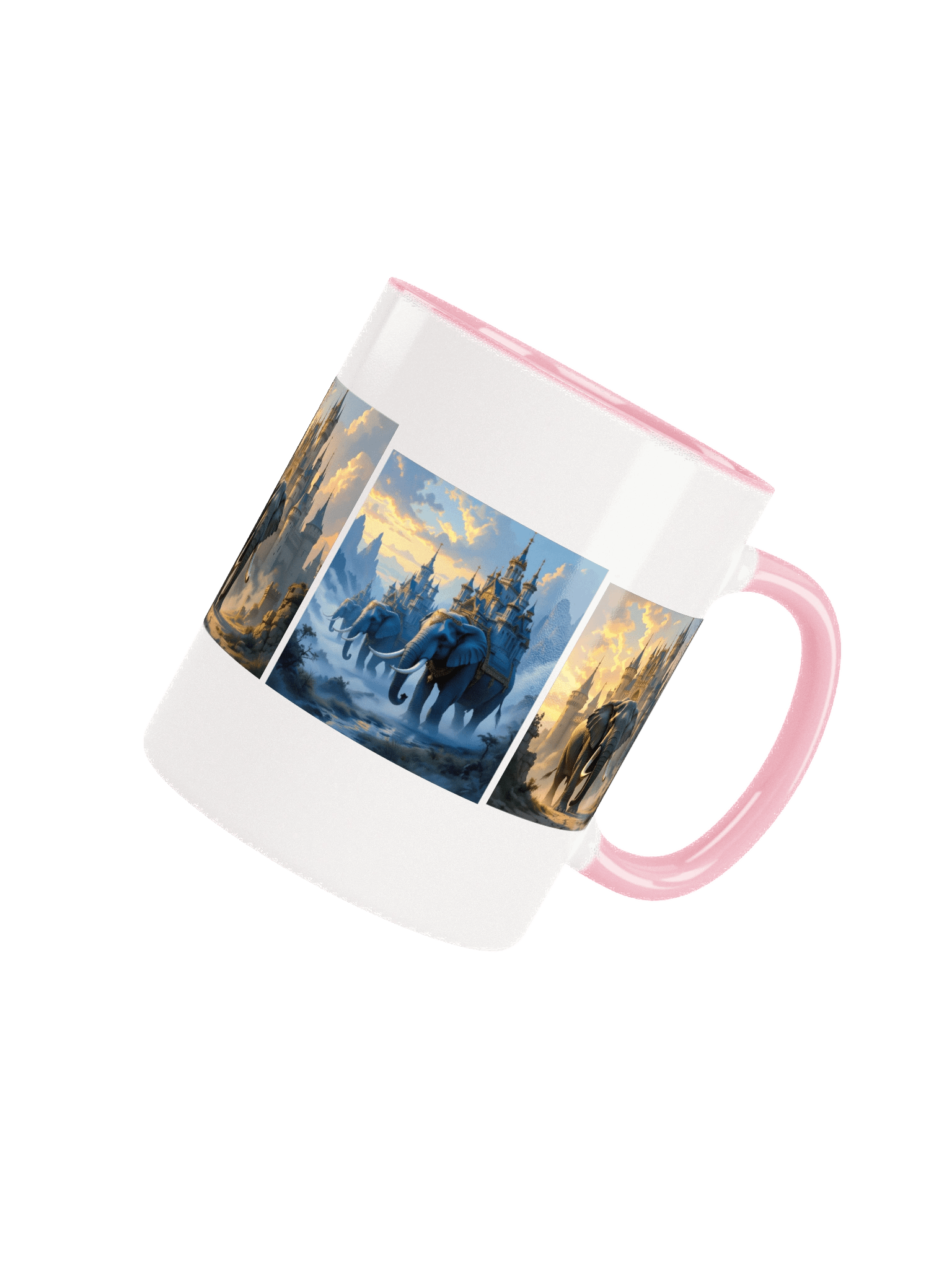 Majestic Elephants Castle Mug product image (4)