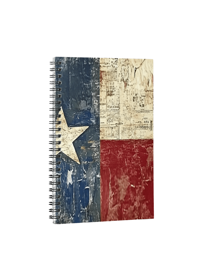 Vintage Texas Flag: Spiral Notebook product image (1)