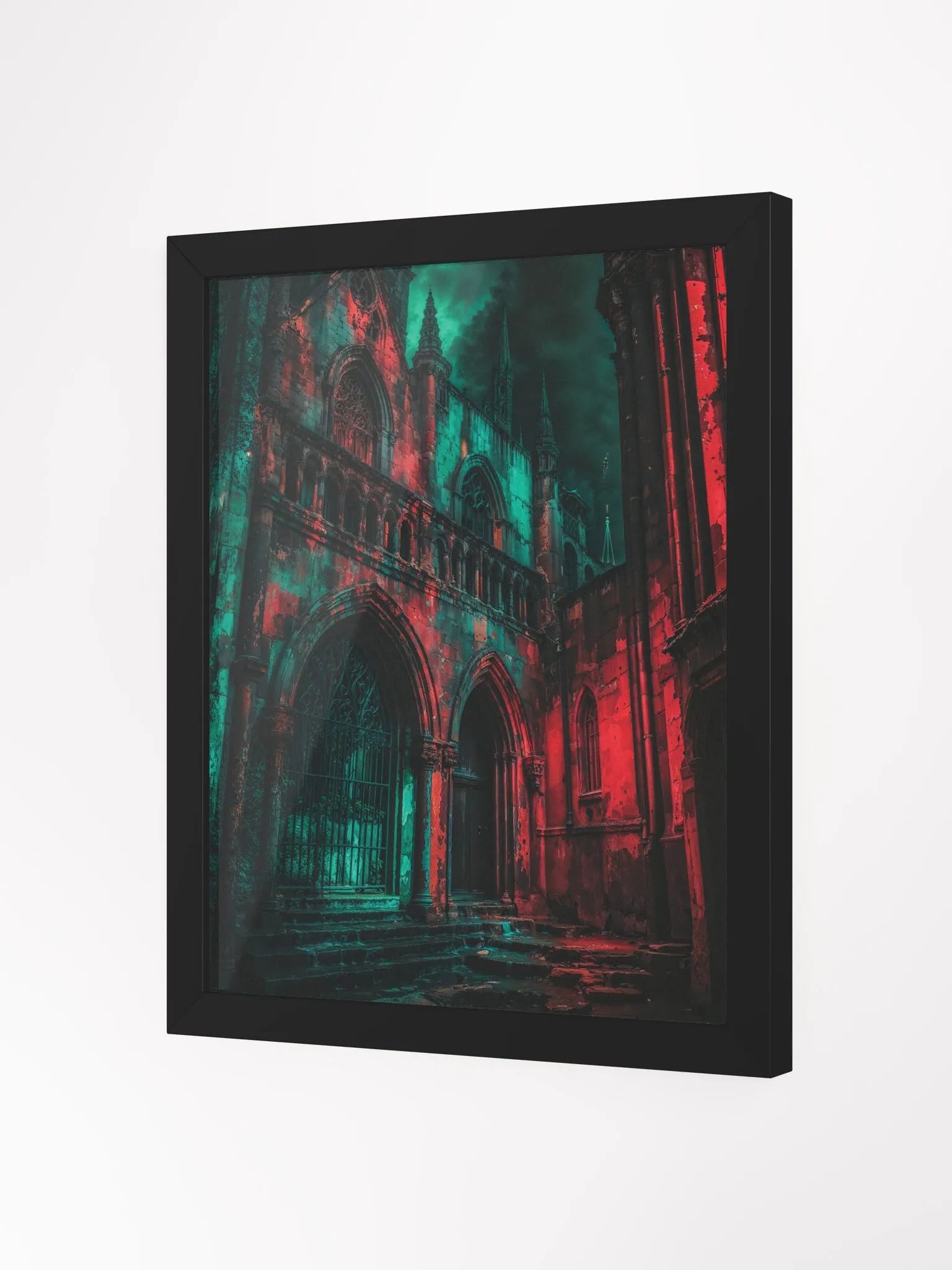 Gothic Illumination Framed Print product image (11)