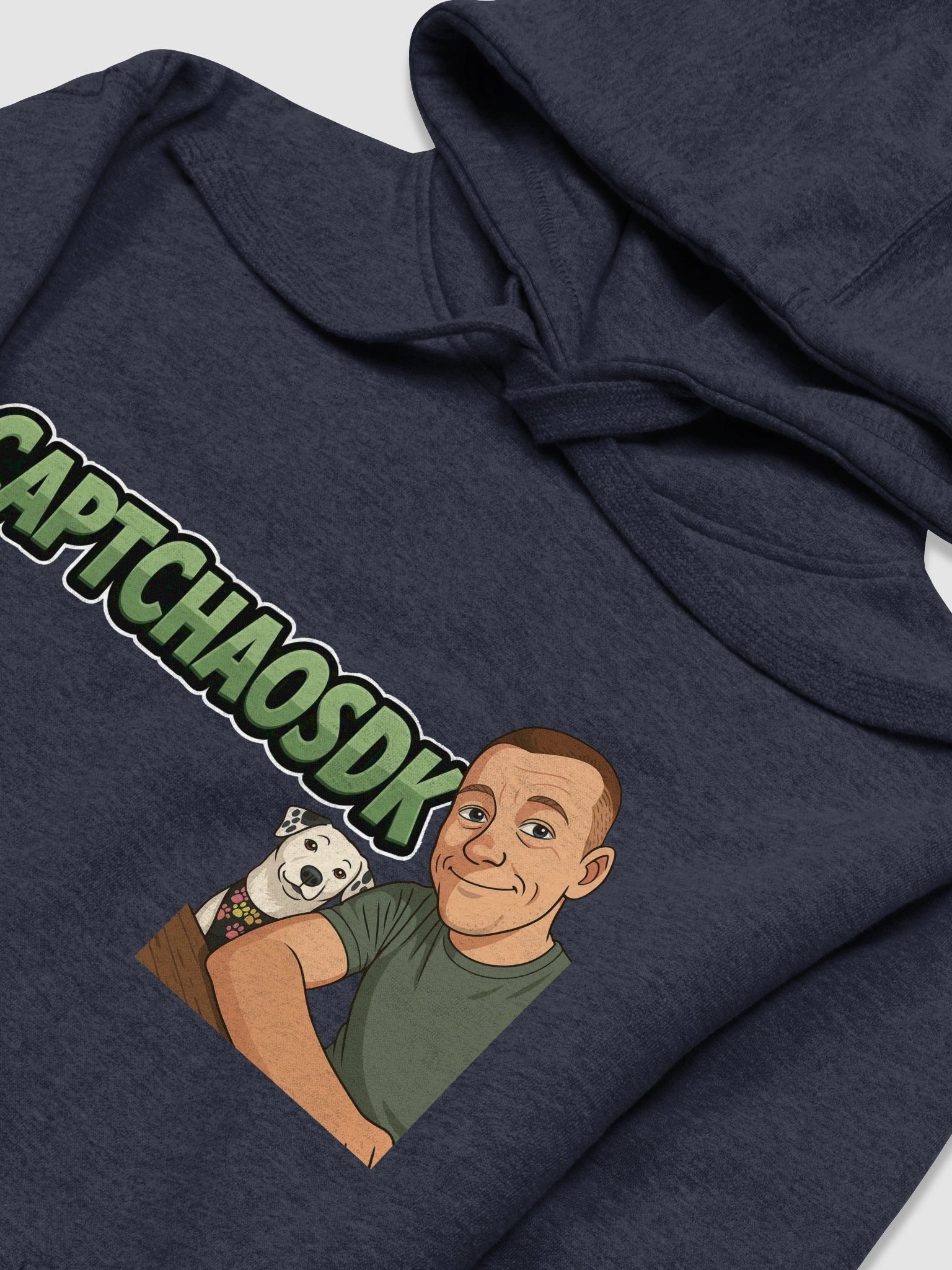 CaptChaosDk - (S-3XL) Black signature product image (3)