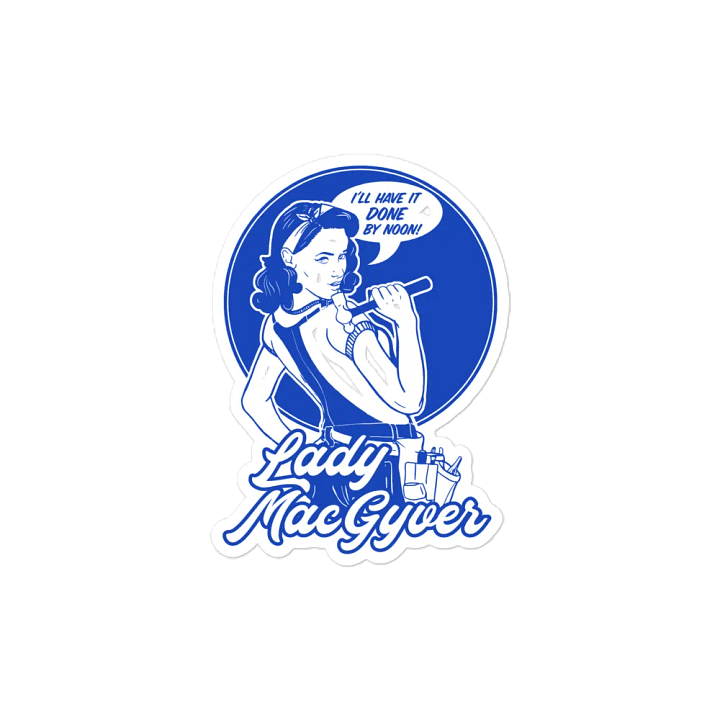 Lady MacGyver Magnet product image (2)