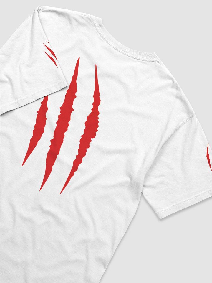 "Scratch Claws" (Red) Comfort Colors Garment-Dyed Heavyweight T-Shirt product image (2)