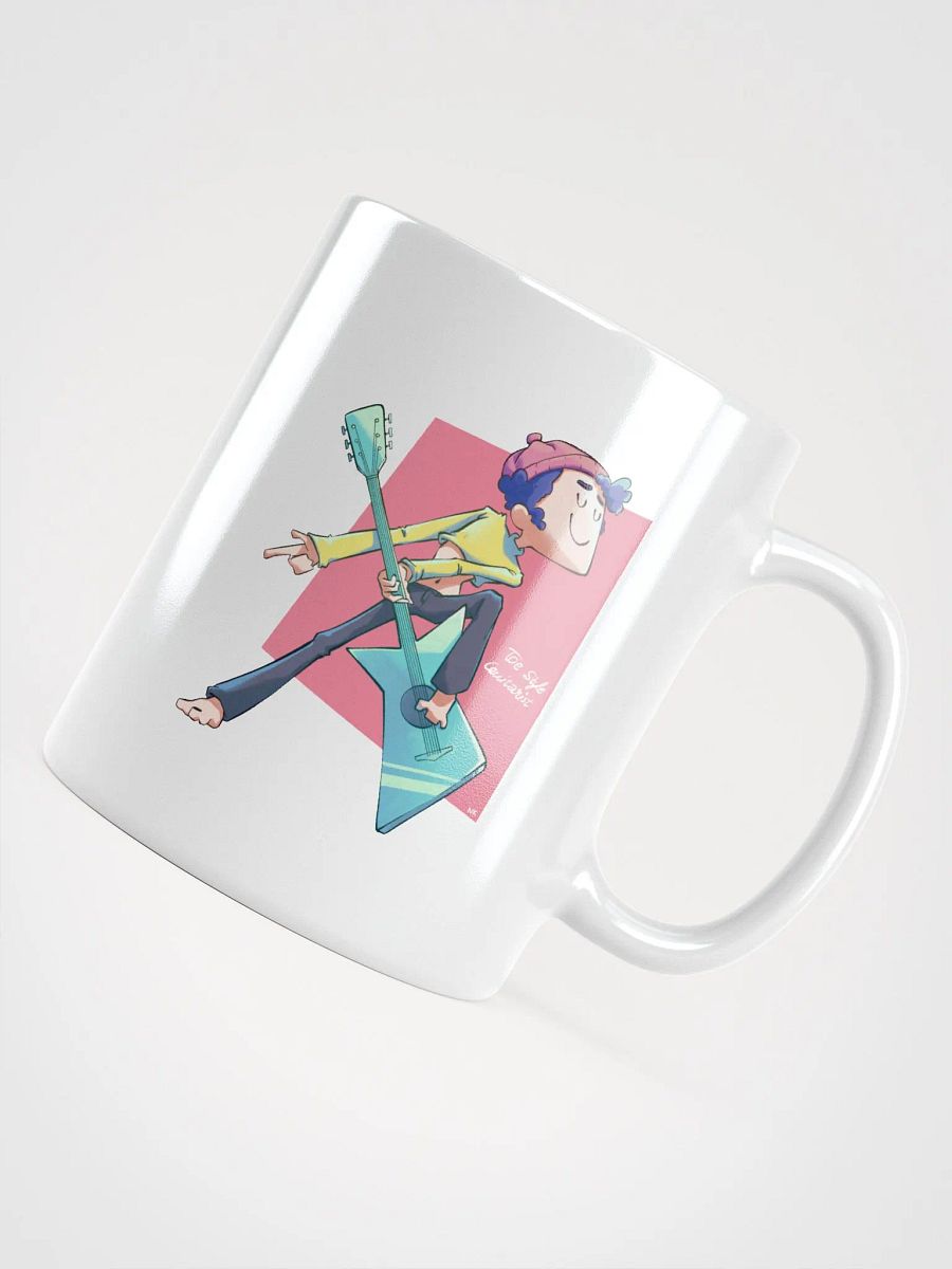 Toe Style Guitarist | White Glossy Mug product image (12)