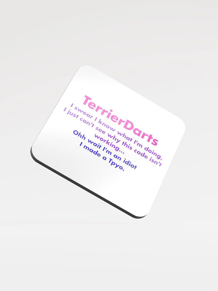 I made a Tpyo - Coaster product image (1)