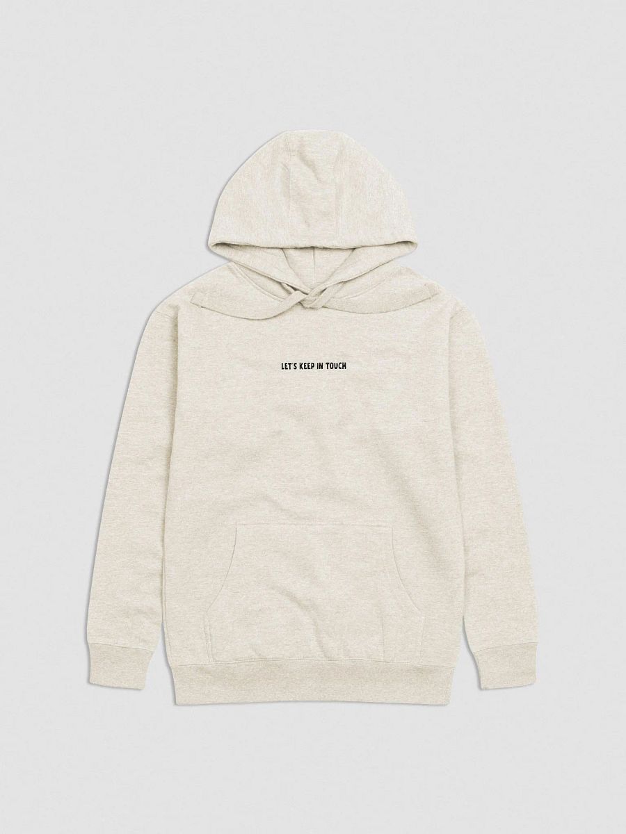 Let's Keep in Touch Embroidered Unisex Hoodie product image (3)