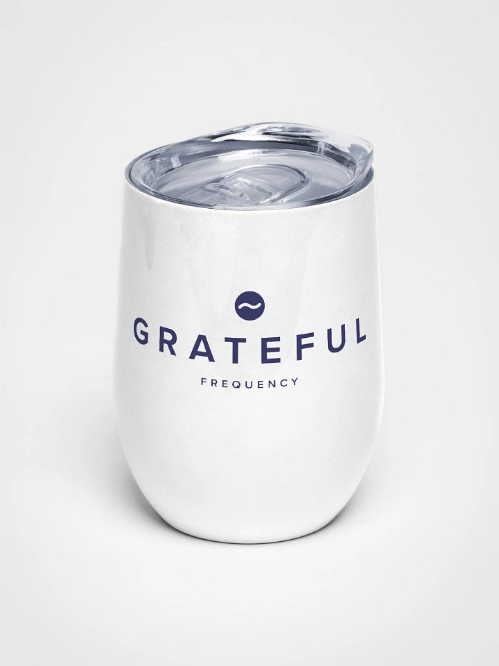 Grateful Frequency Wave Wine Tumbler product image (1)