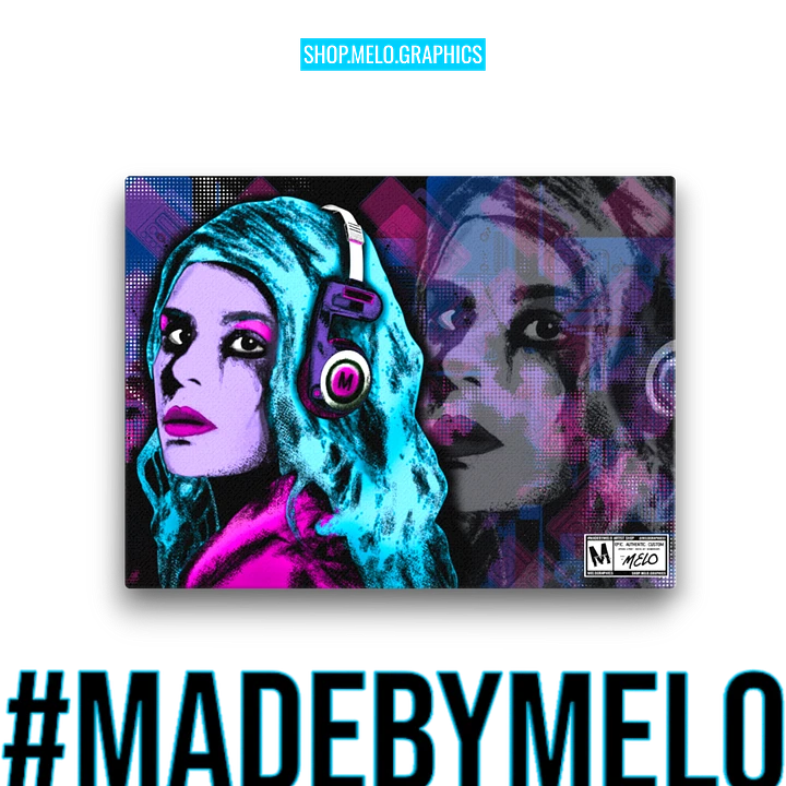 Personal Playlist by MELOGRAPHICS - Canvas Art + Digital Wallpaper | #MadeByMELO product image (2)