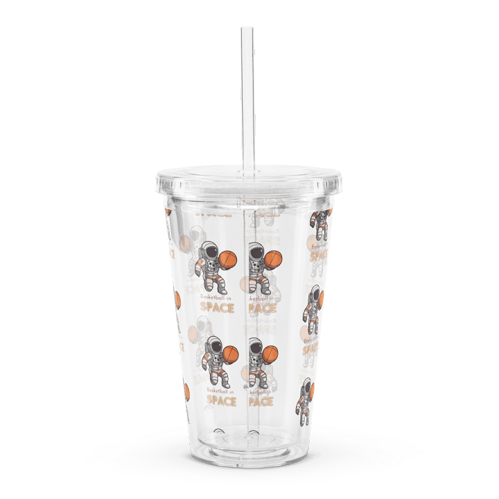 Astronaut Dunking A Basketball In Space. Cosmic Dunk Double Wall Tumbler product image (2)