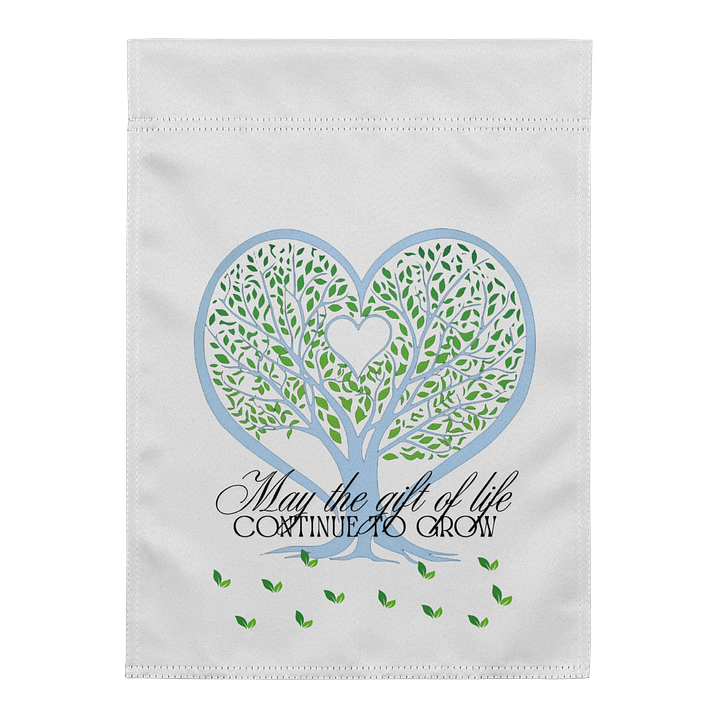 Heart of Growth Garden Flag product image (1)