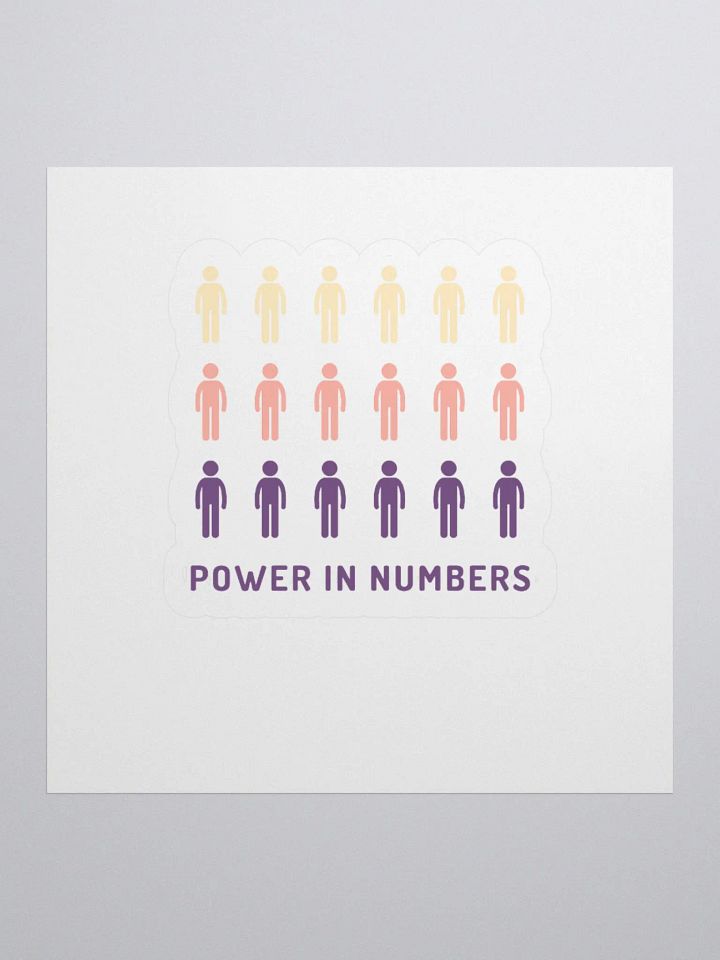 Power in Numbers stickers product image (1)