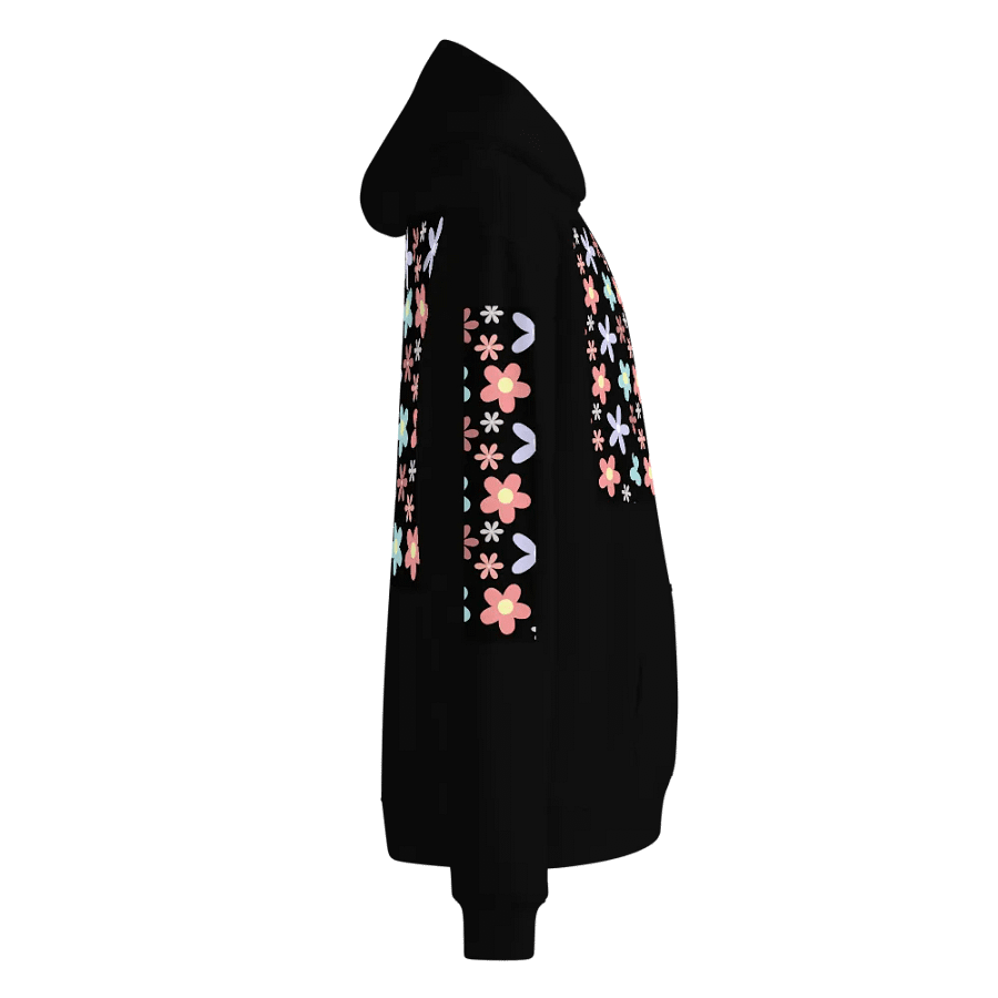 Whimsical Floral Bliss Oversized Hoodie product image (5)
