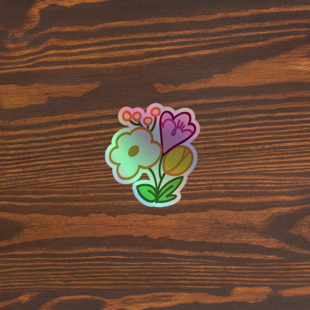 Fae Flowers Sticker product image (5)