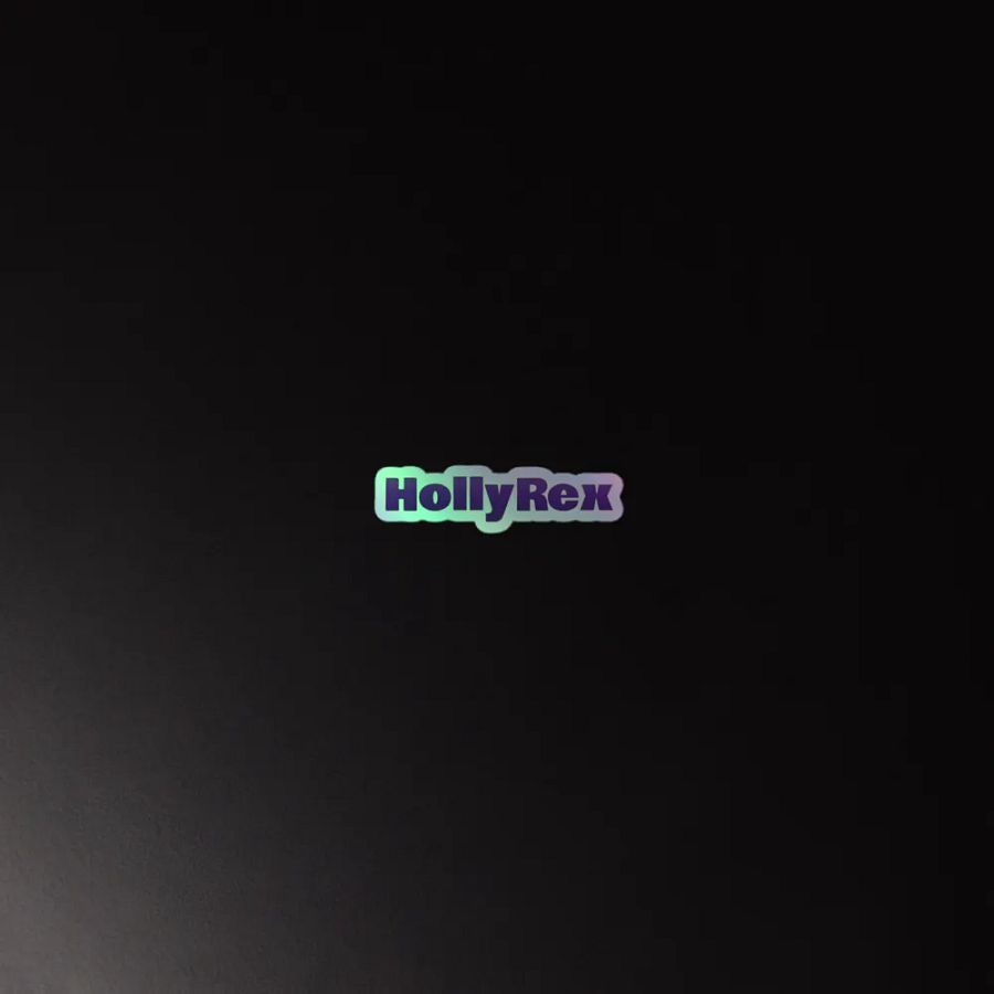 HollyRex Holographic Kiss-Cut Sticker Sheet product image (4)