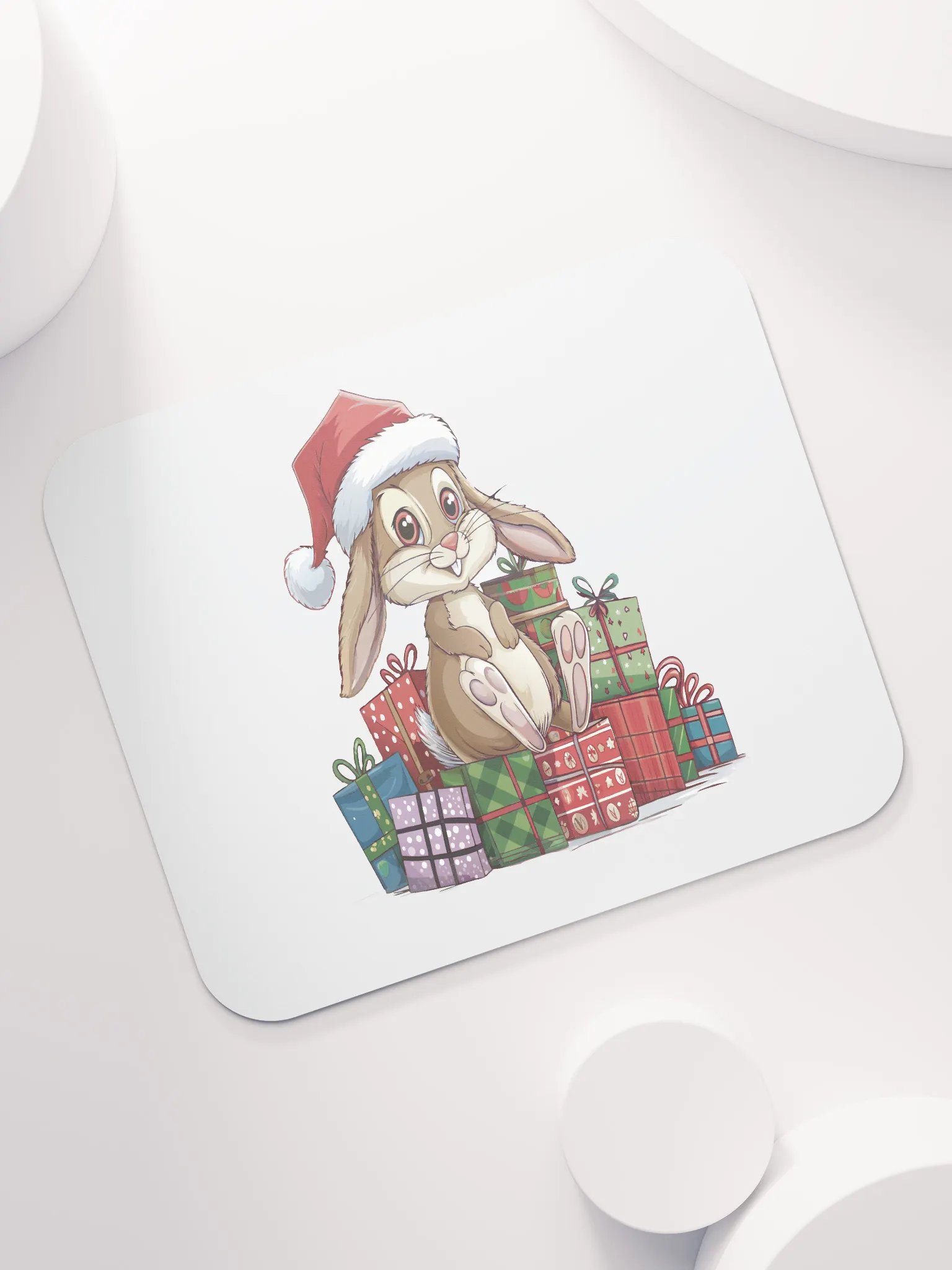 Santa Bunny Classic Mouse Pad product image (7)