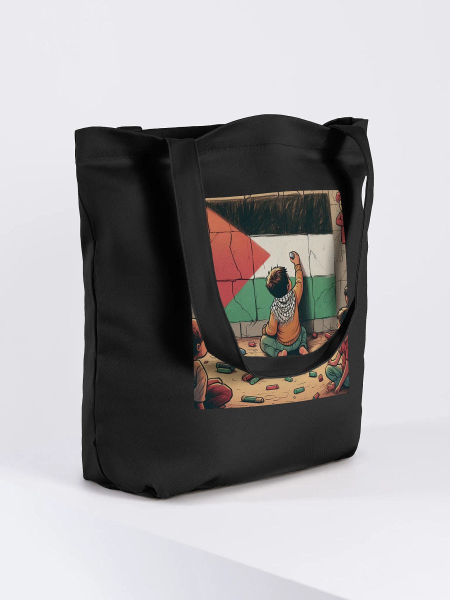 Hopeful Chalk Art Eco Tote | Free Palestina product image (4)