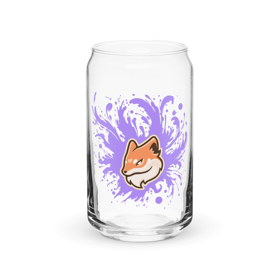 Foxy Logo Can-Shaped Glass product image (1)