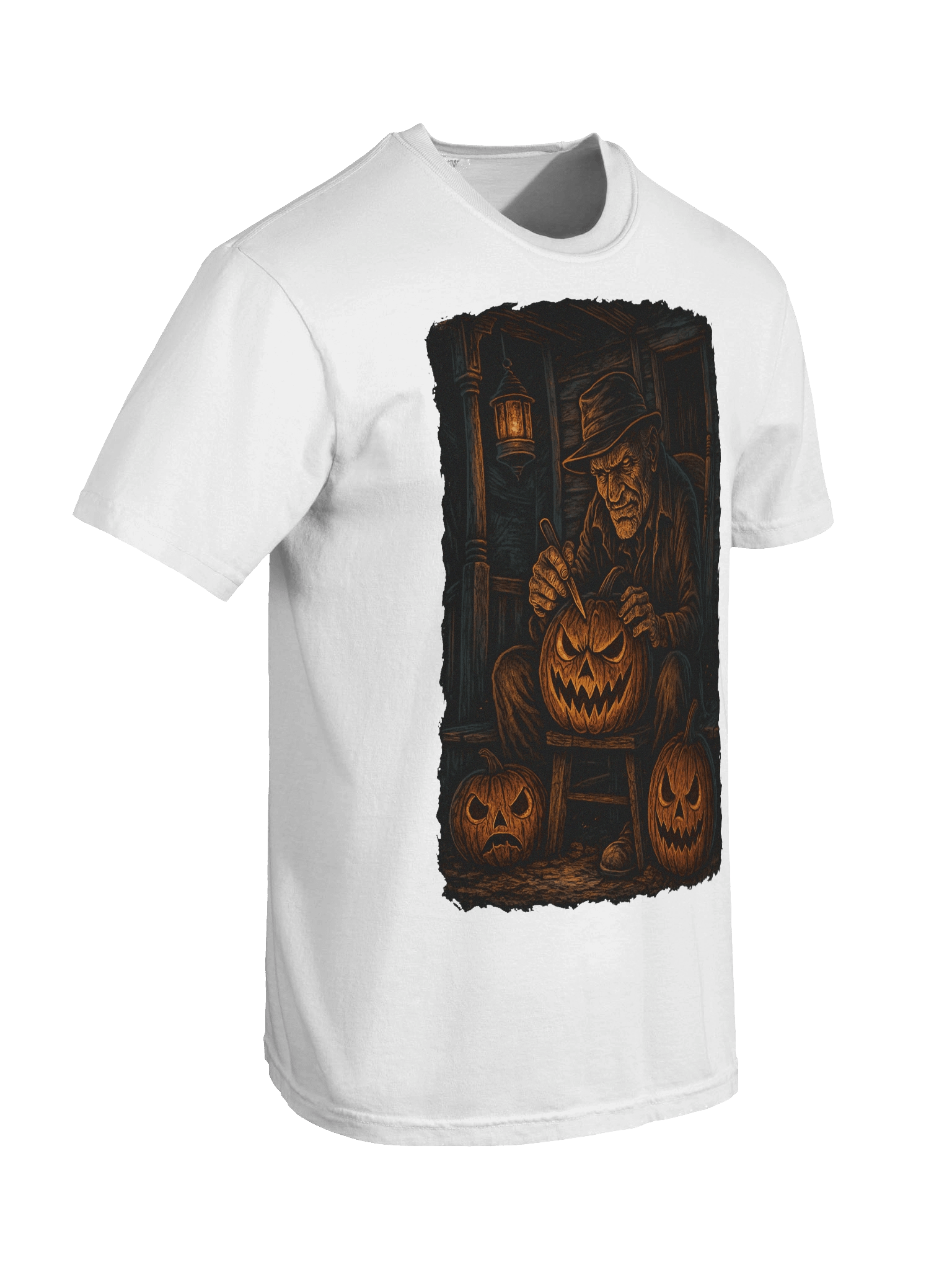The Pumpkin Carver – Haunted Harvest Tee product image (5)