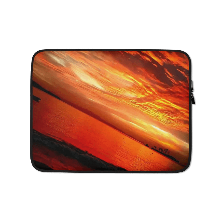 Sunset laptop sleeve product image (1)