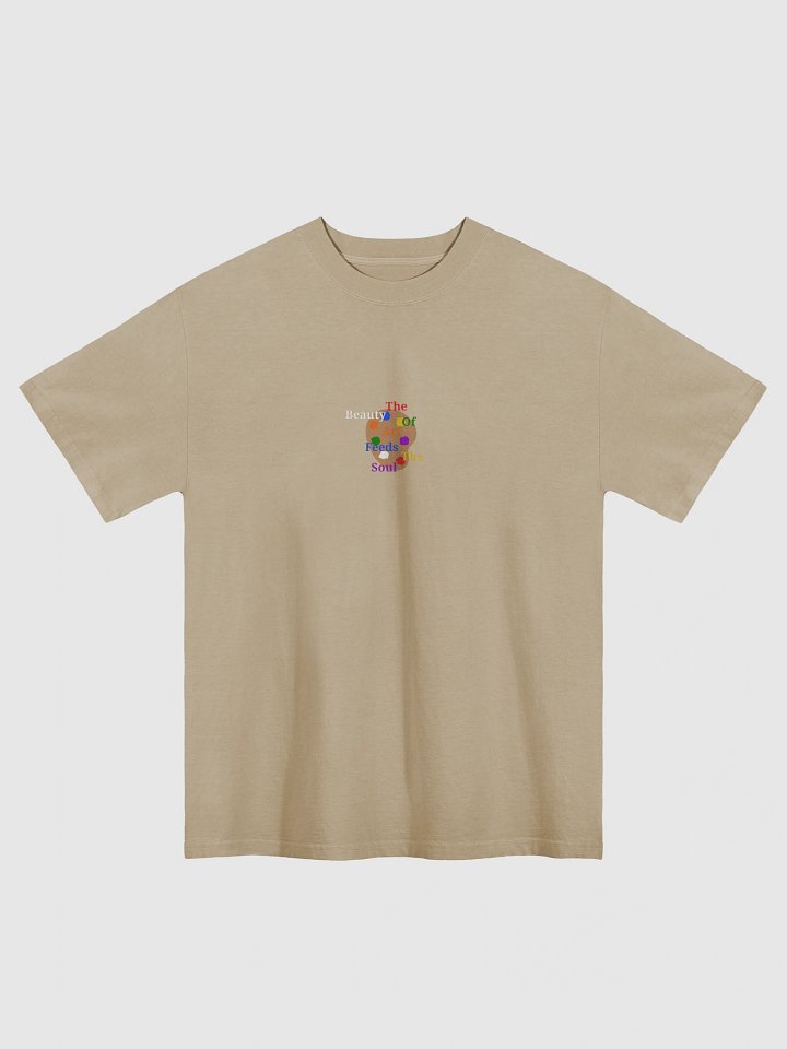Artistic Soul Feeds Oversized Tee product image (1)