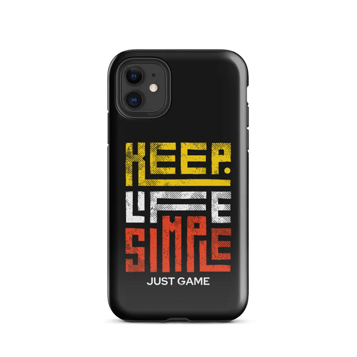 Simple Life Statement iPhone® Tough Case product image (2)