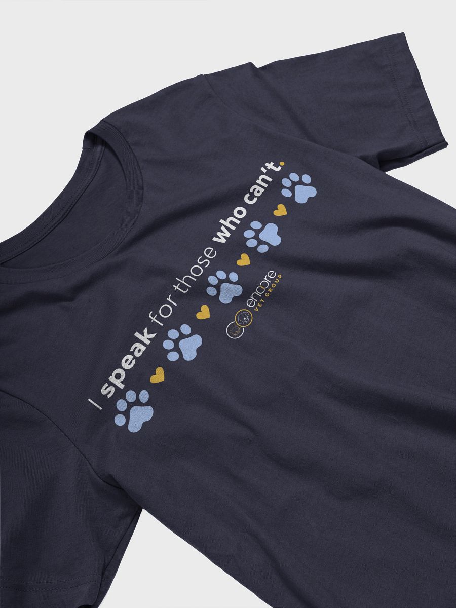 I Speak For Those Who Can't - Bella+Canvas T-Shirt product image (3)