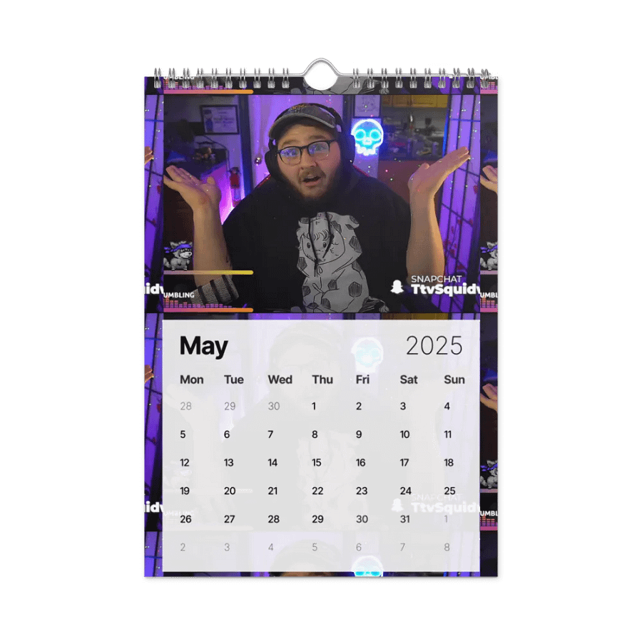 Squidwork 2025 Calendar product image (10)