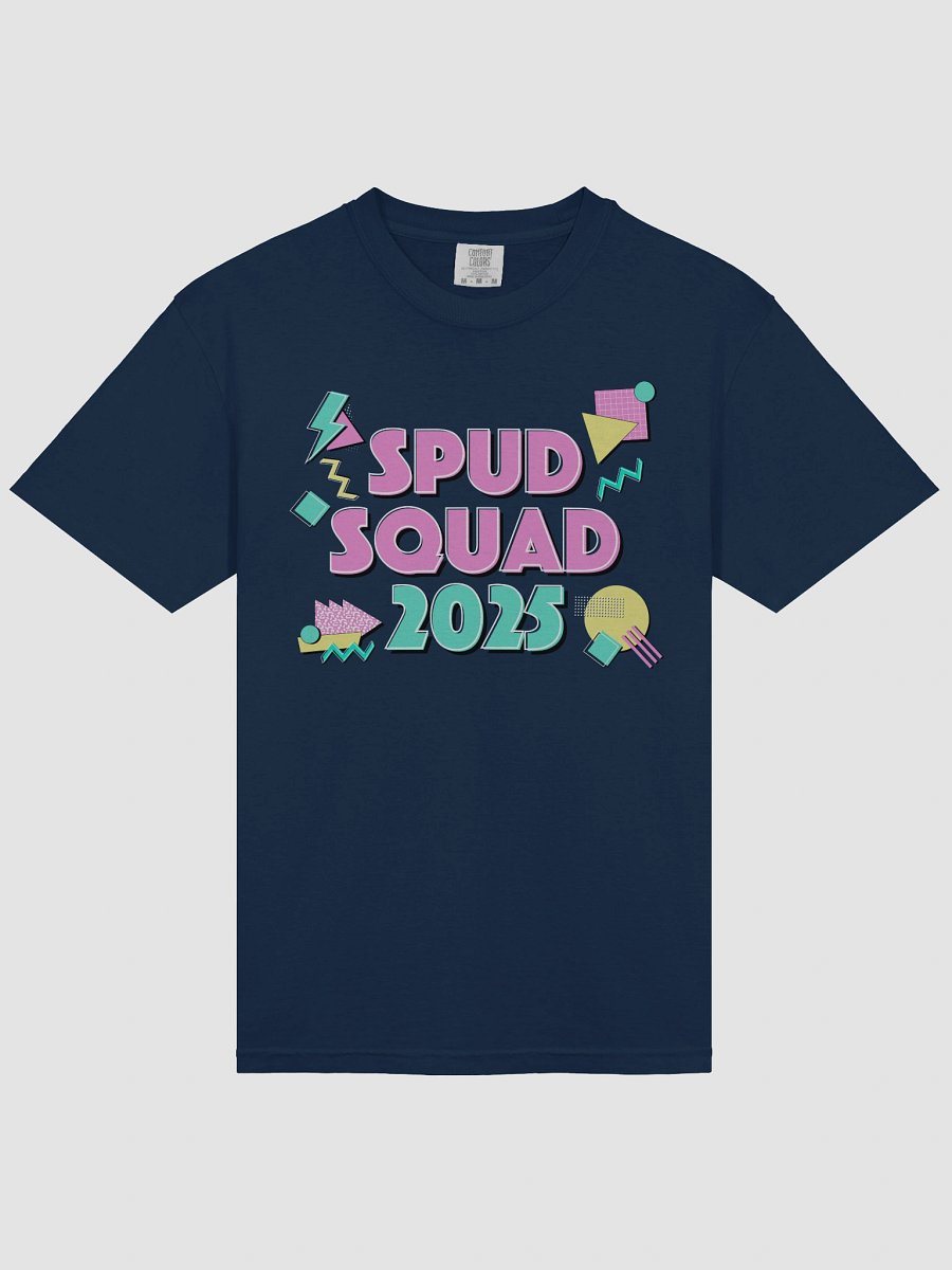 spud squad 2025 tee (light text) product image (3)