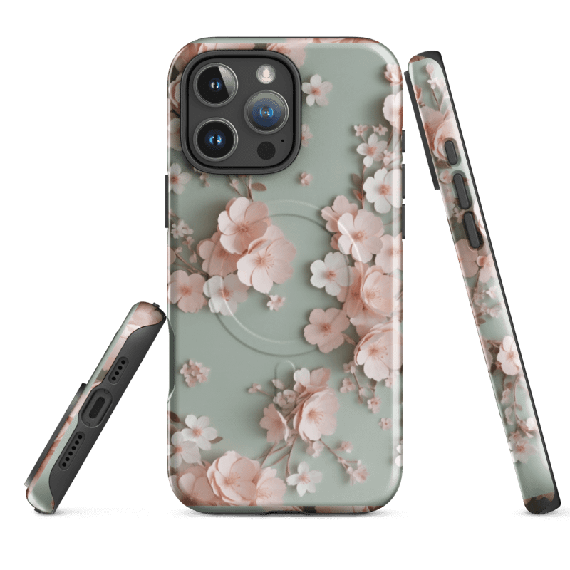 SAKURA PAPER FLOWER MagSafe® Phone Case for iPhones® product image (25)