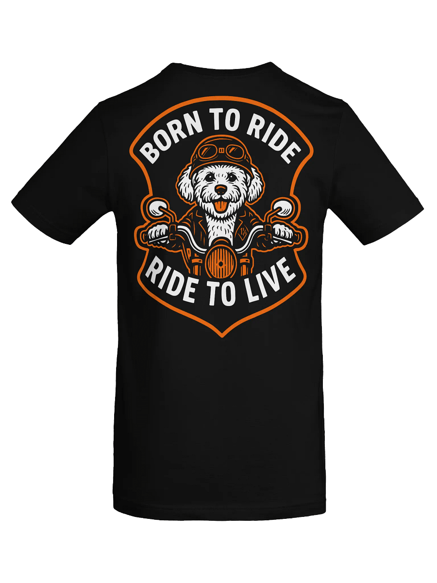 Born to Ride – Maltipoo Dog Dad T-Shirt product image (6)