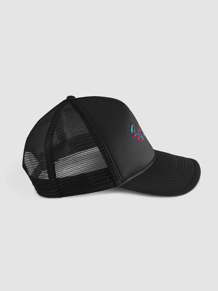 Synthwave Shimmer Trucker Cap product image (3)