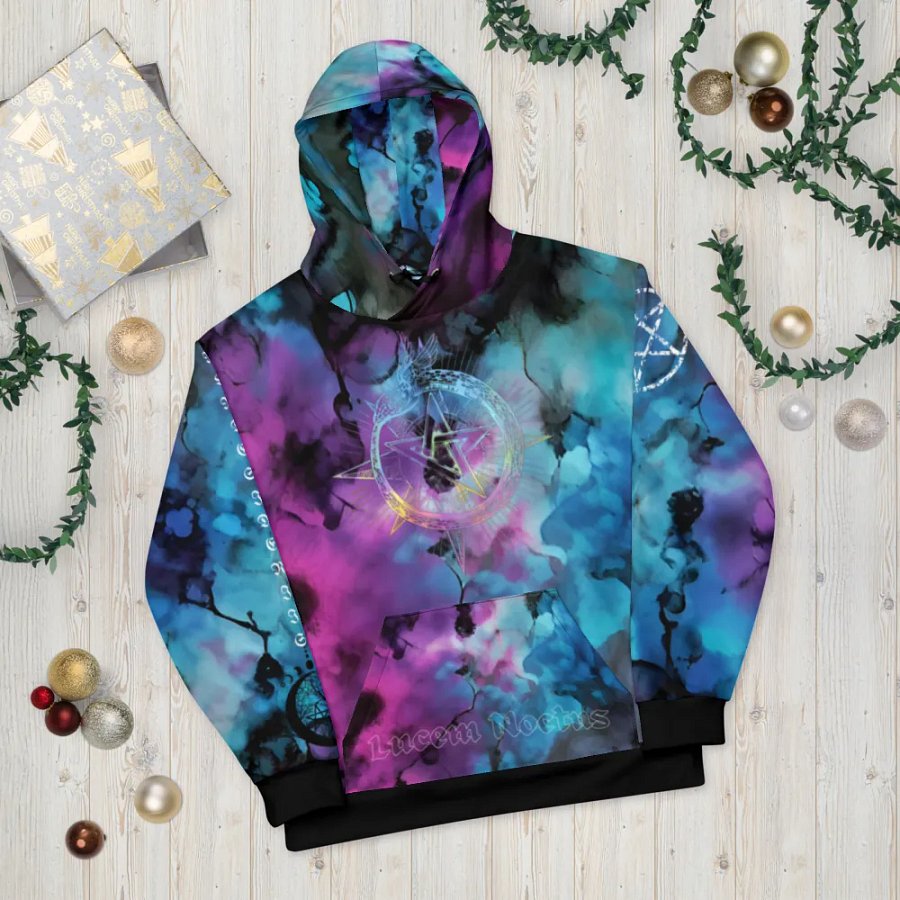 TIEDYE4GOTHIC STAR HOODIE product image (10)