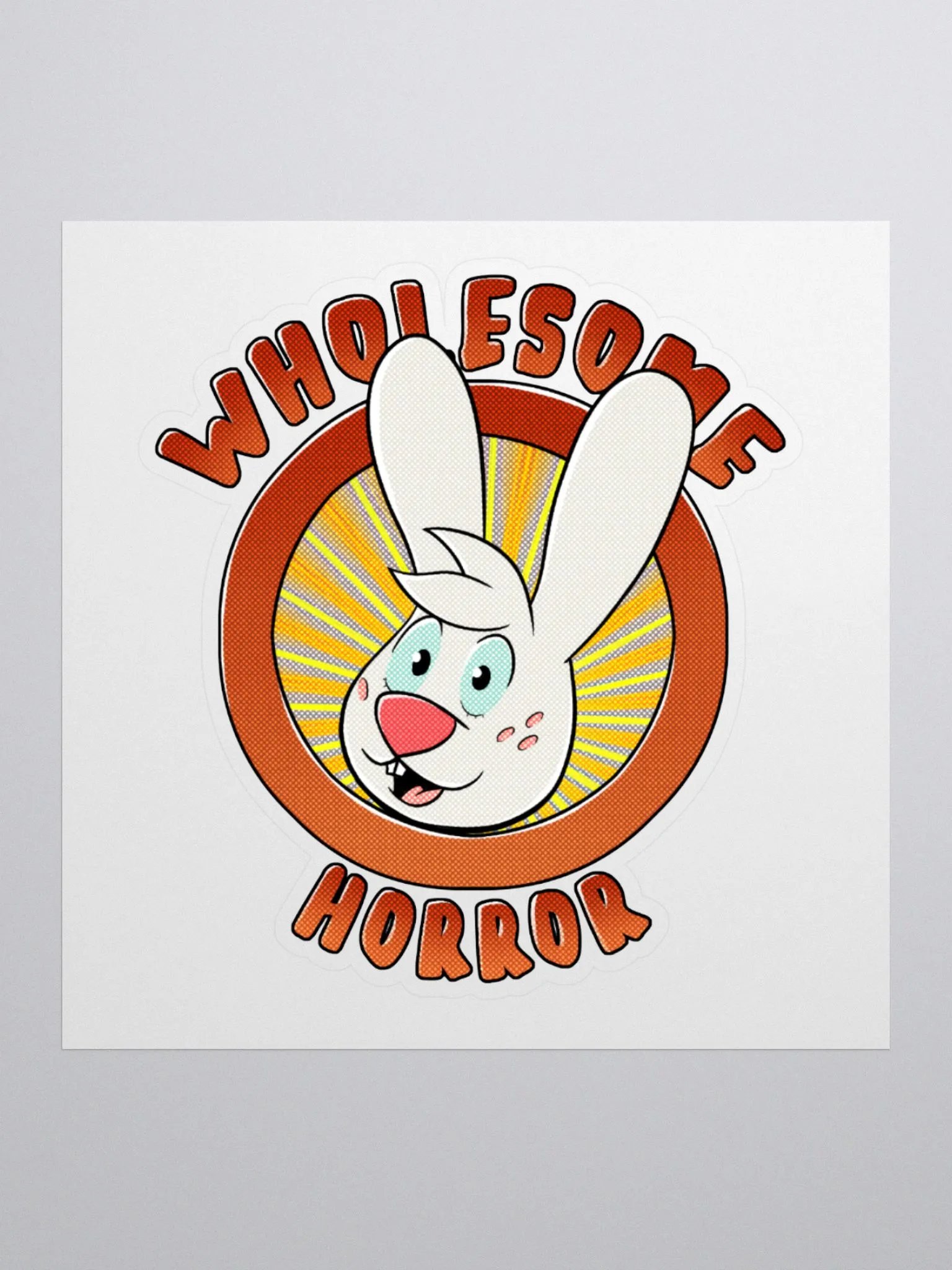 Wholesome Horror sticker product image (1)