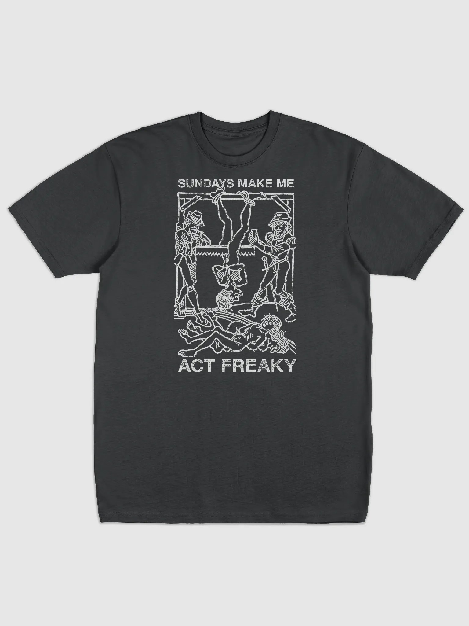 SUNDAY - BLACK Tshirt product image (1)