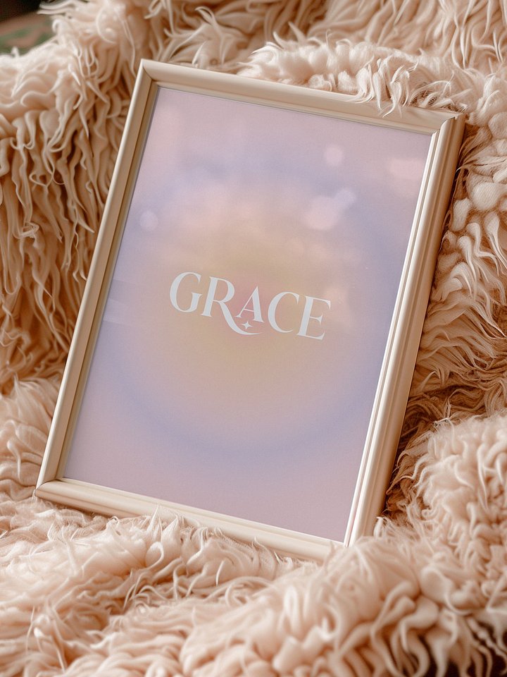 Grace Gradient Grain Poster product image (1)